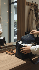 Midnight Blue JGU Signature Mini Utility Pouch - TOSSIDO