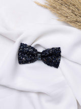 Midnight Crystal Gemstone Bowtie - TOSSIDO