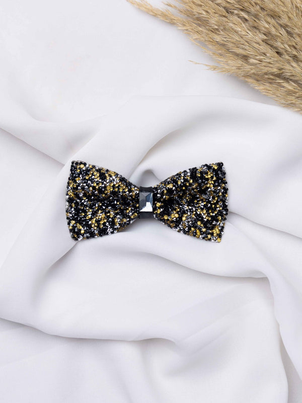 Midnight Gold Gemstone Bowtie - TOSSIDO