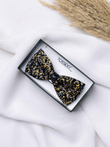Midnight Gold Gemstone Bowtie - TOSSIDO