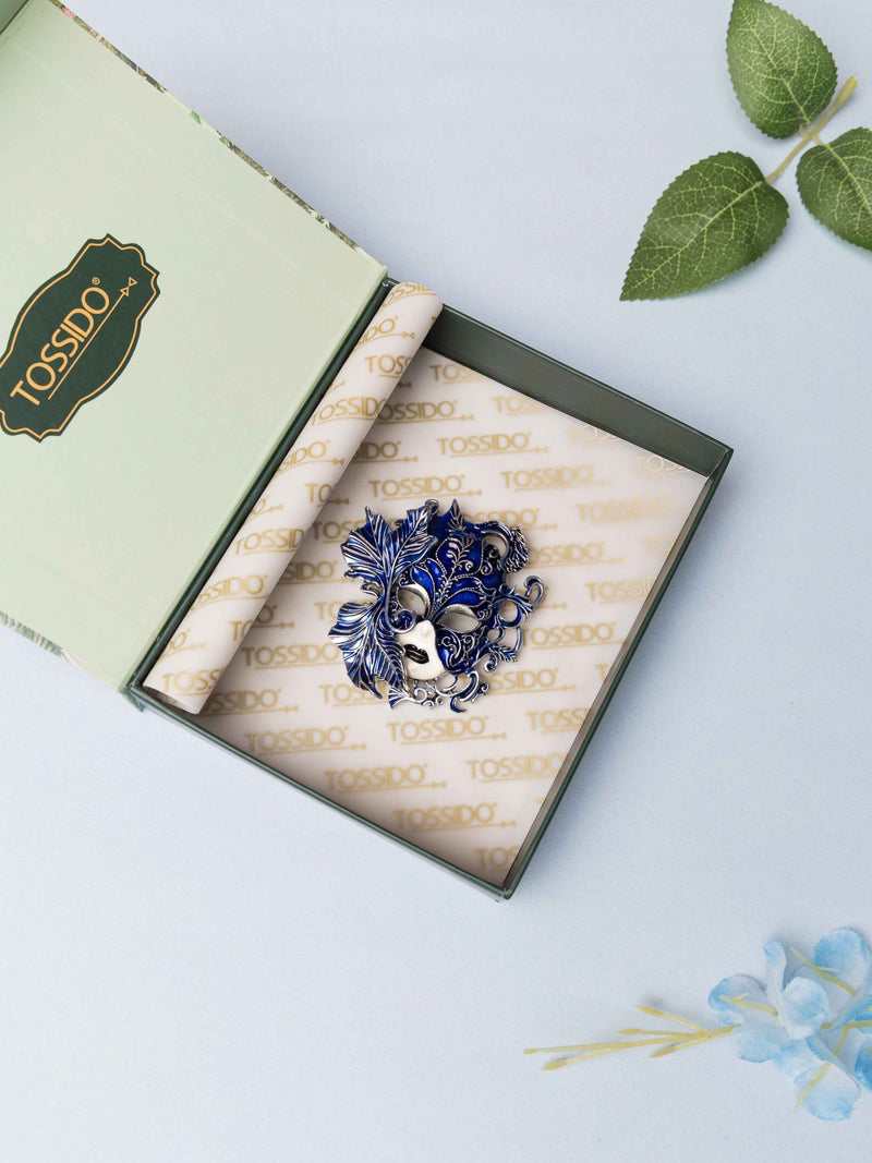 Midnight Masquerade Brooch - TOSSIDO