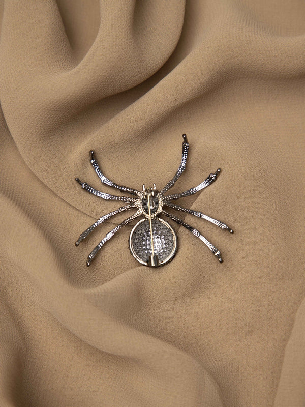 Midnight Spider Brooch - TOSSIDO