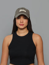 Mocha Grey Nothing Baseball Cap - TOSSIDO