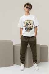 Skull & Ace Oversized Tee