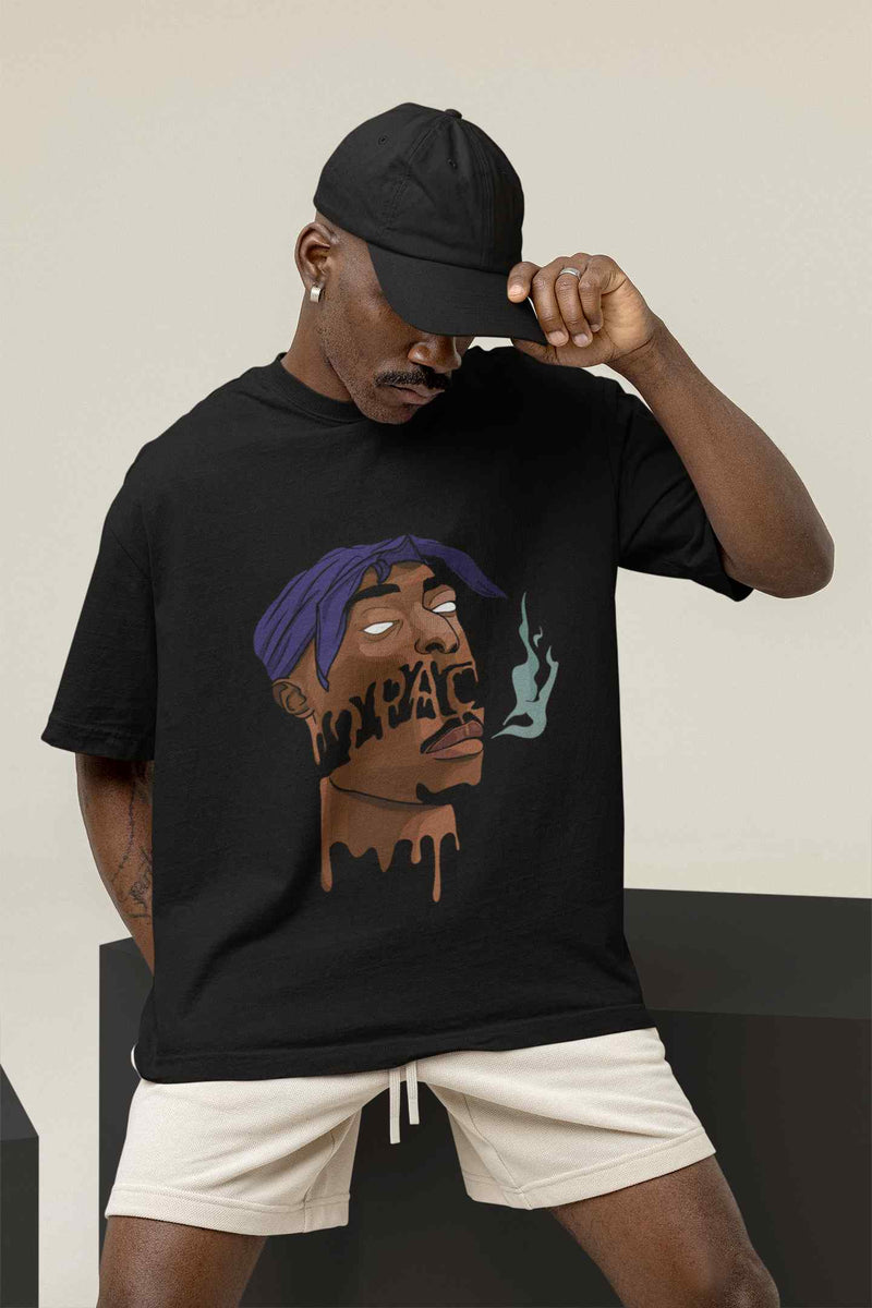 Tupac Legacy Oversized Tee