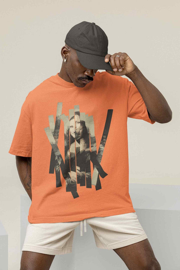 Monalisa Oversized Tee - TOSSIDO