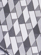 Monochrome Muse - Woven Ascot & Pocket Square - TOSSIDO