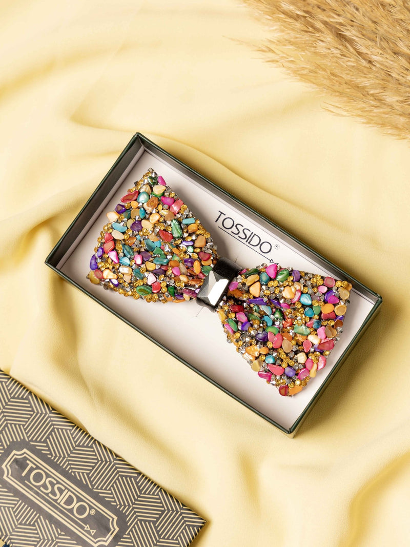 Mosaic Gemstone Bowtie - TOSSIDO