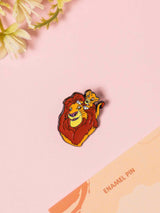 Mufasa & Simba Enamel Pin - TOSSIDO