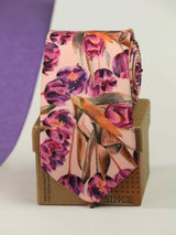 Multi Floral Printed Necktie - TOSSIDO