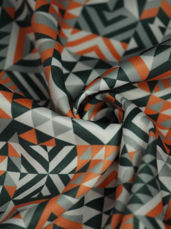 Multicolor Abstract Pocket Square - TOSSIDO