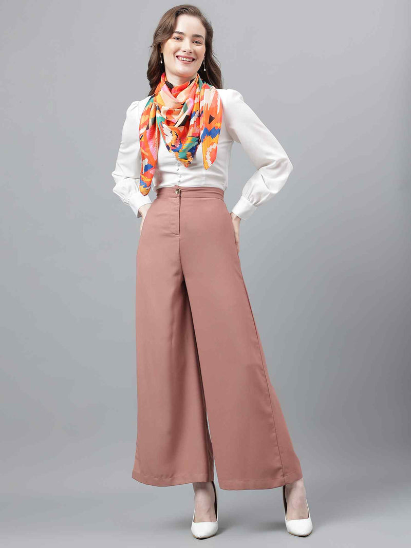 Multicolor Abstract Scarf & Scarf Bag Set - TOSSIDO