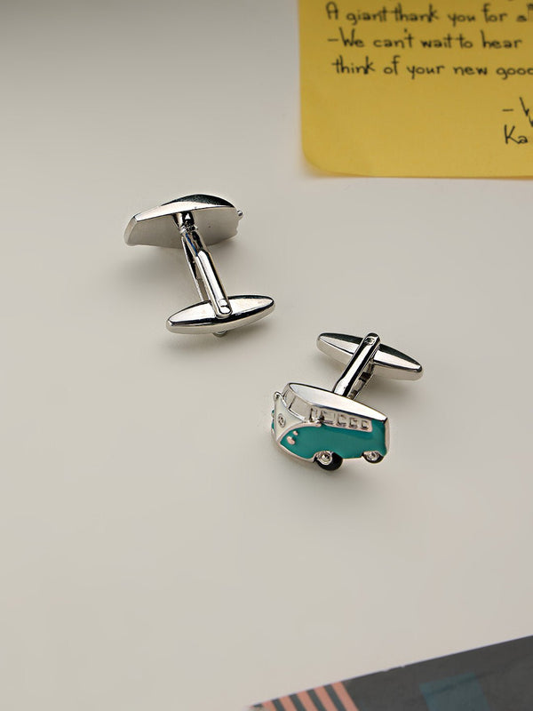 Multicolor Bus Cufflinks - TOSSIDO