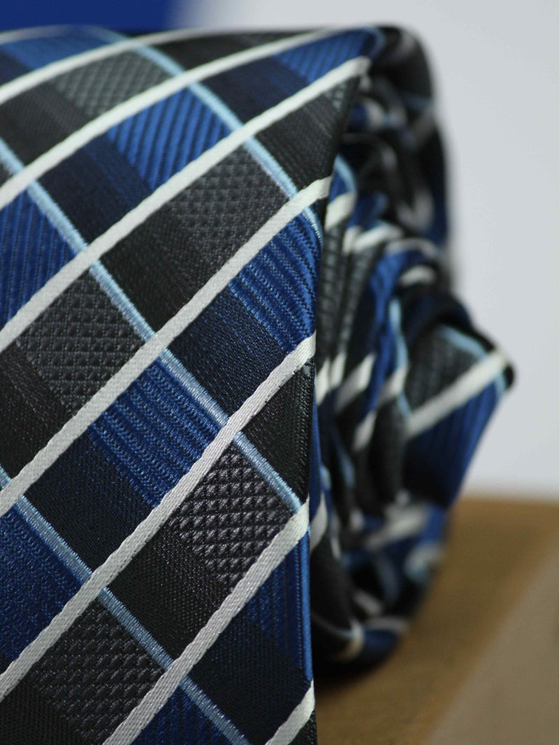 Multicolor Check Necktie - TOSSIDO