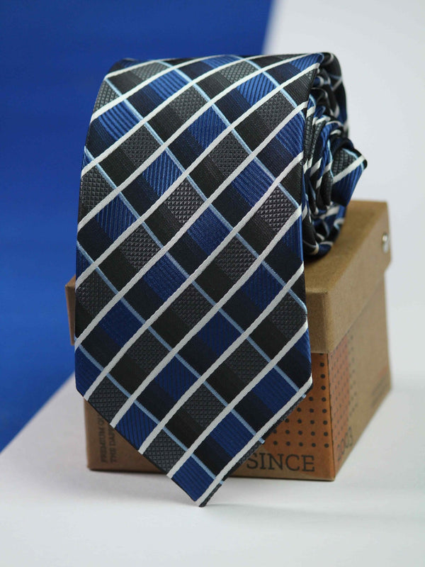 Multicolor Check Necktie - TOSSIDO