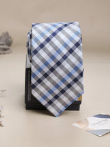 Multicolor Check Woven Necktie - TOSSIDO