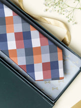 Multicolor Checks Broad + Long Necktie - TOSSIDO