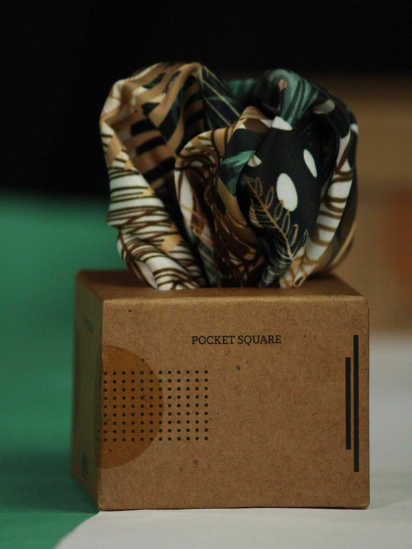 Multicolor Floral Pocket Square - TOSSIDO