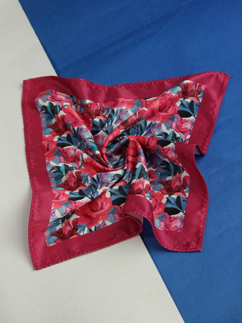 Multicolor Floral Pocket Square - TOSSIDO
