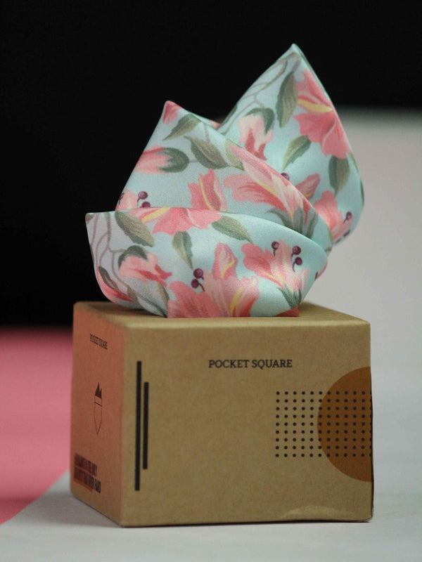 Multicolor Floral Pocket Square - TOSSIDO