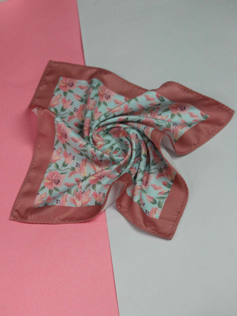 Multicolor Floral Pocket Square - TOSSIDO