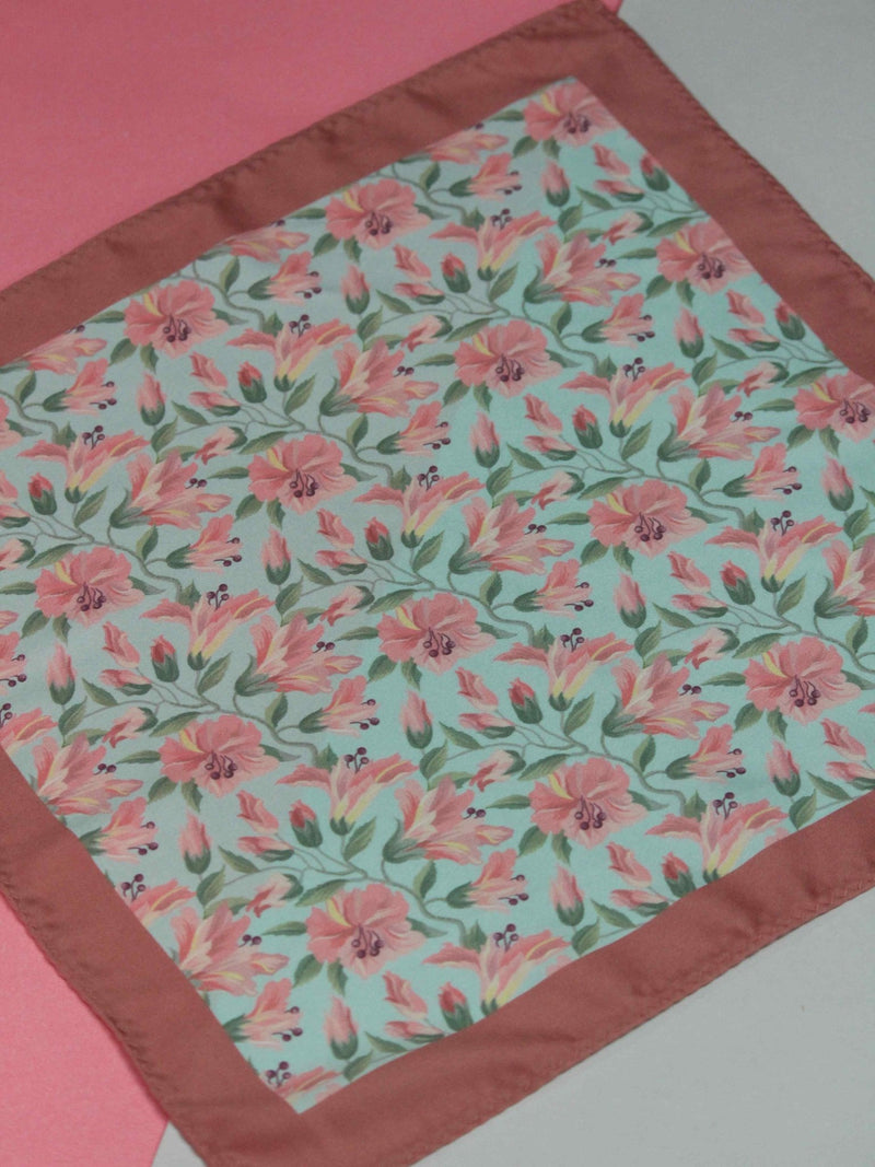 Multicolor Floral Pocket Square - TOSSIDO
