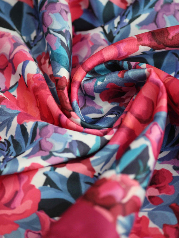 Multicolor Floral Pocket Square - TOSSIDO