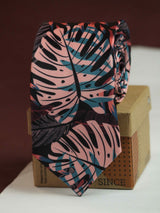 Multicolor Floral Printed Necktie - TOSSIDO