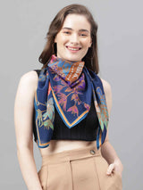 Multicolor Floral Scarf & Scarf Bag Set - TOSSIDO