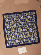 Multicolor Floral Silk Pocket Square - TOSSIDO