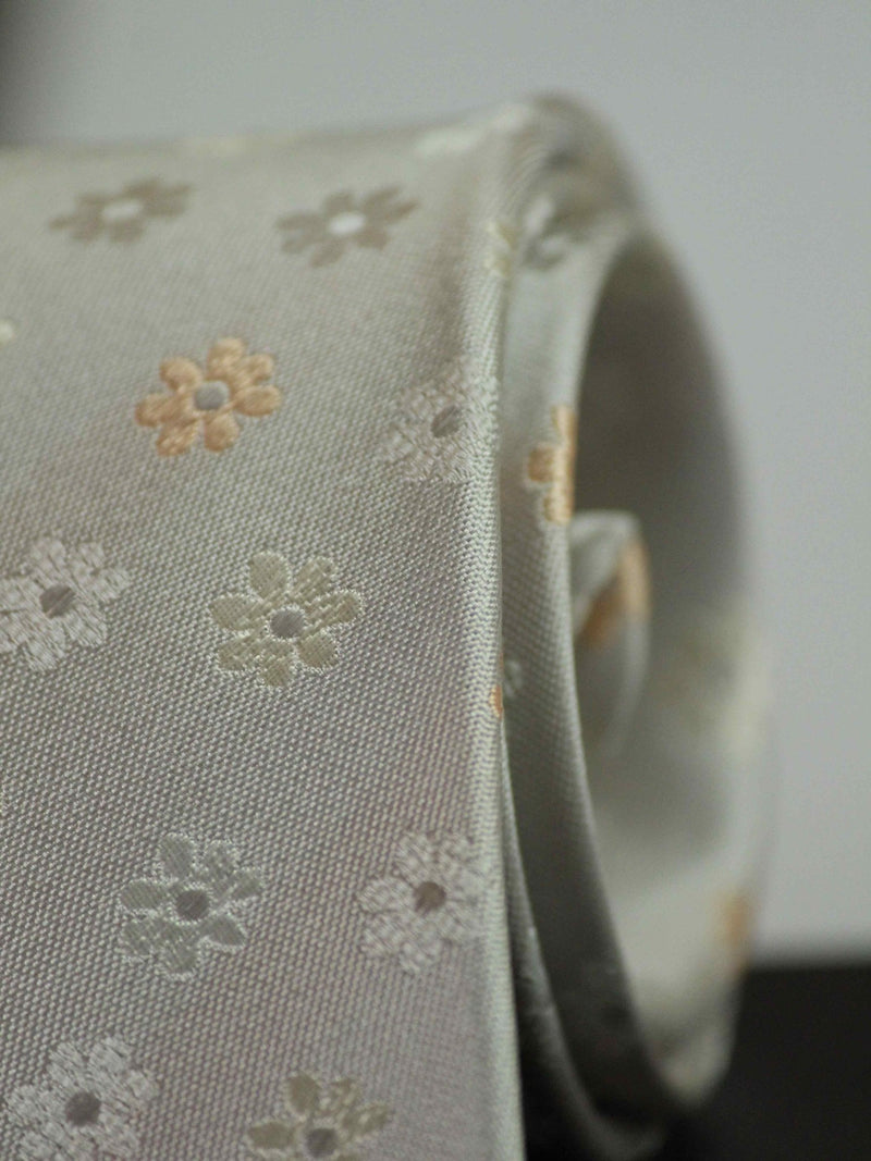 Multicolor Floral Woven Silk Necktie - TOSSIDO