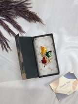 Multicolor Leafy Brooch - TOSSIDO