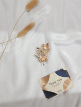 Multicolor Leafy Brooch - TOSSIDO