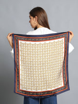 Multicolor Linked Chains Short Scarf - TOSSIDO