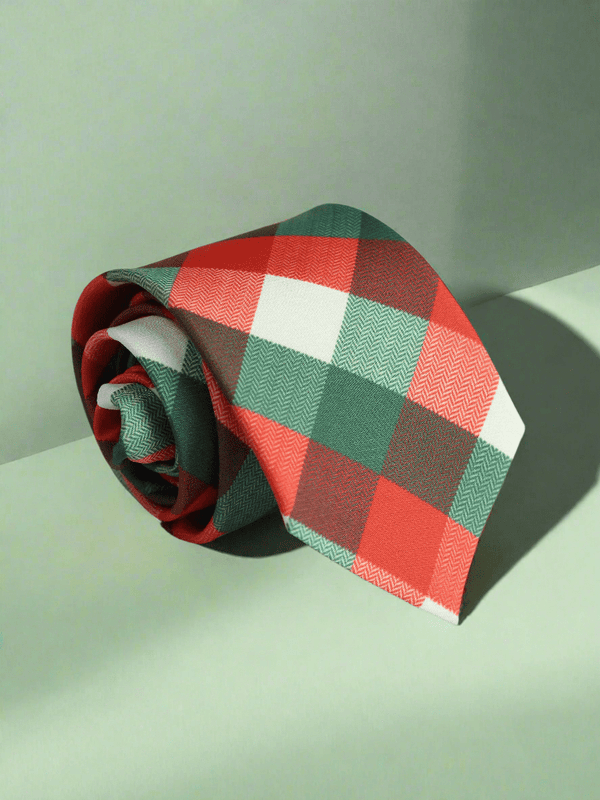 Multicolor Micro Fiber Necktie - TOSSIDO
