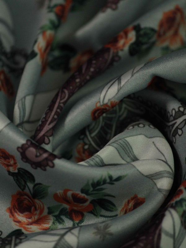 Multicolor Paisley Pocket Square - TOSSIDO