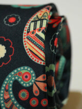 Multicolor Paisley Printed Necktie - TOSSIDO