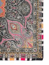 Multicolor Paisley Short Scarf - TOSSIDO