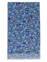 Multicolor Paisley Stole & Pocket Square Set - TOSSIDO