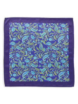 Multicolor Paisley Stole & Pocket Square Set - TOSSIDO