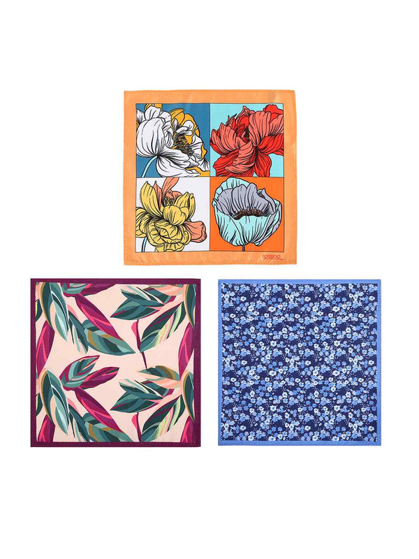 Multicolor Pocket Squares - TOSSIDO