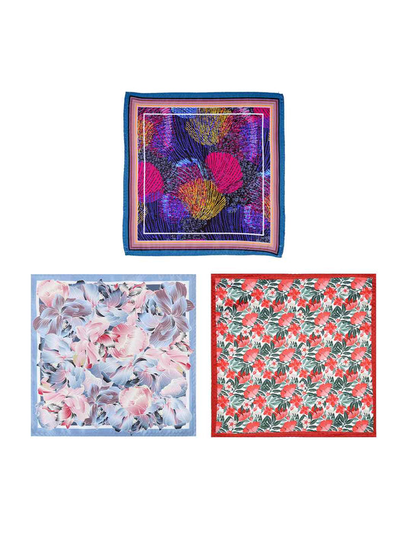 Multicolor Pocket Squares - TOSSIDO