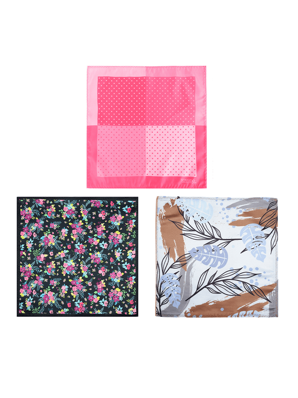Multicolor Pocket Squares - TOSSIDO