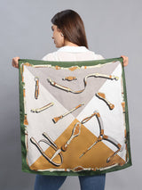 Multicolor Stirrups & Swing Short Scarf - TOSSIDO