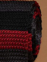 Multicolor Stripe Silk Knitted Necktie - TOSSIDO