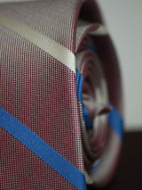 Multicolor Stripe Woven Silk Necktie - TOSSIDO