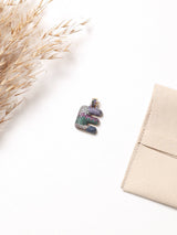 Multicolour Initial E Pendant - TOSSIDO