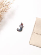 Multicolour Initial J Pendant - TOSSIDO
