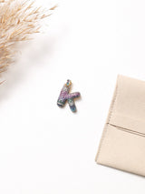 Multicolour Initial K Pendant - TOSSIDO