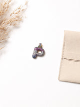 Multicolour Initial P Pendant - TOSSIDO